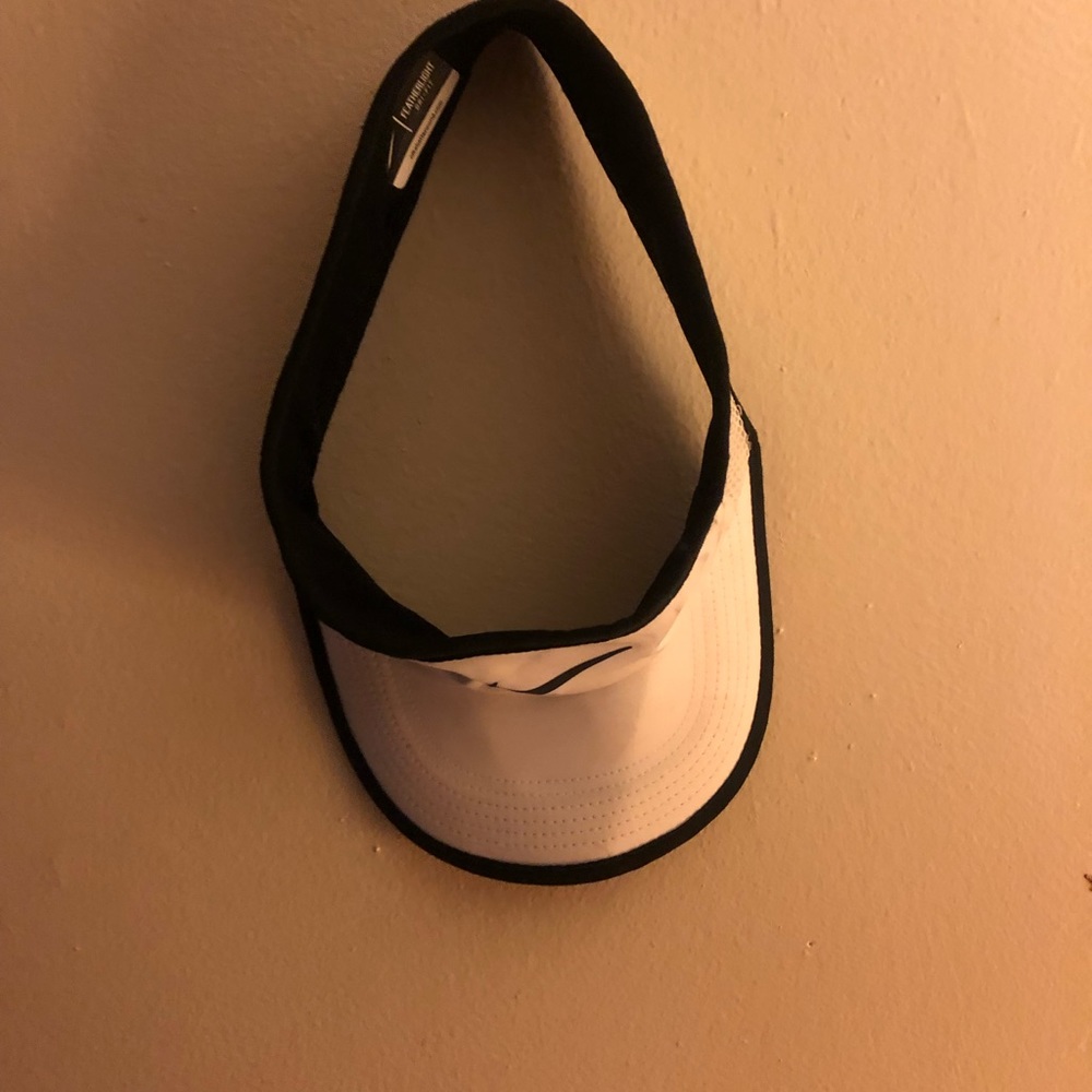 White Nike visor
